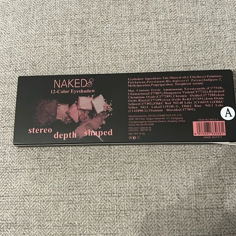 2 NAKEDS 12 Color Eyeshadows. One New in Box still sealed in plastic,One box New